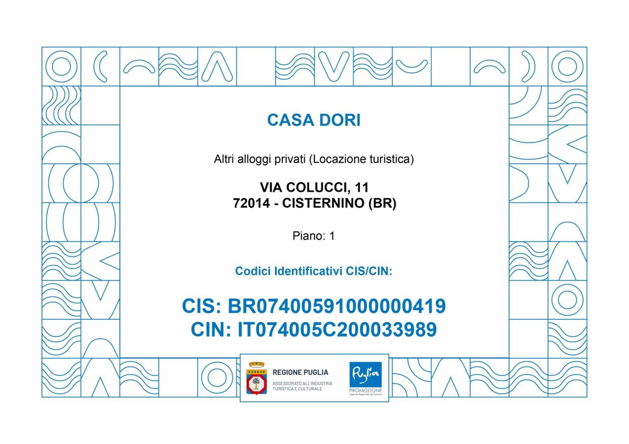 Casa Dori Cisternino Exterior foto
